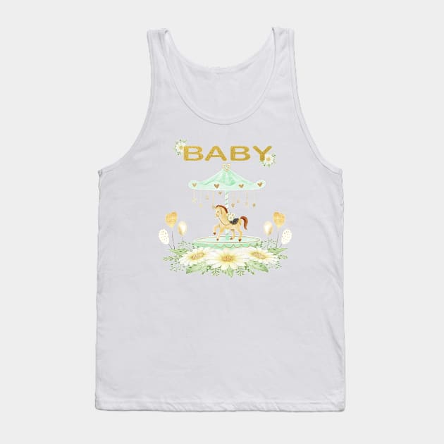 Baby Tank Top by Jean Plout Designs